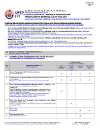 Self / parent of child. Fillable Online Page 1 Kwsp 9k Ahl Percuma Free Sila Hubungi Pusat Fax Email Print Pdffiller