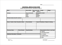 Your spectacle prescription also may have a column labeled ou. this is the abbreviation for the latin term oculus uterque , which means both eyes. though the use of these abbreviated latin terms is traditional for prescriptions written for spectacles, contact lenses and eye medicines, most optometrist modernise their prescriptions and use. Free 9 Medical Prescription Samples In Pdf Ms Word