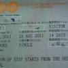 Taiwan issues study visa, residence visa, tourist visa, business visa. 1