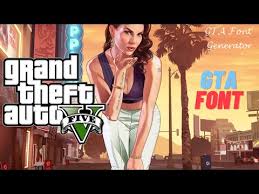 Get the cool aesthetic symbols and copy and paste them to make your bio unique. Gta Font Generator Fonts Text Generator