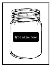 If you're seeking pertaining to free printable chapstick label there are two types of mason jar label template that you could straight down load from this site. Mason Jar Template Editable By Sandra Castillo Tpt