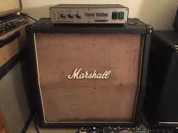 In parallel you simply divide the total ohm rating by the number of speakers (or speaker boxes). New Cab Day Marshall 1965a The Gear Page