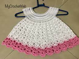 Free Pattern By Majovel English Crochet Youtube Channel For Newborn Size C Crochet Baby Dress Crochet Cardigan Pattern Free Women Crochet Cardigan Pattern Free