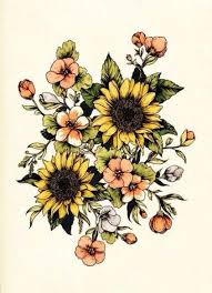 49 Trendy Flowers Tattoo Color Thigh Tattoos Sunflower Tattoos Sunflower Tattoo