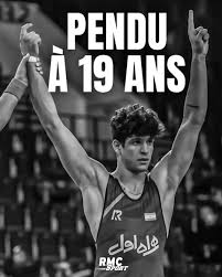 RMC - 🇮🇷 Saleh Mohammadi, lutteur iranien de 19 ans, a été exécuté par le  régime après avoir pris part à une manifestation en janvier dernier |  Facebook