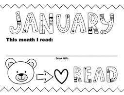 Months of the year coloring pages. Monthly Coloring Pages Book Reading Certificates By Book Bears