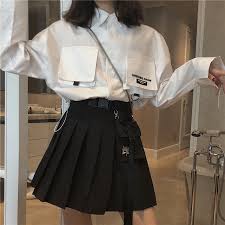 Buy Linsi Pleated Mini Skirt Yesstyle Buy Linsi Pleated Mini Skirt Yesstyle Edgy Outfits Fashion Inspo Outfits Fashion Outfits
