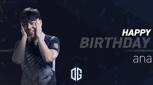 He plays dota all day anyway. Og Dota 2 Today Our Meta Breaker And Wonderboy Ana Is Turning 20 Happy Birthday From Og And All Your Fans Anathan Dreamog Facebook