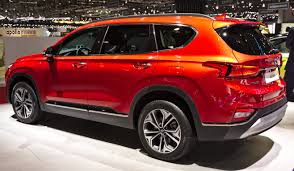The 2018 hyundai santa fe largely succeeds. File Hyundai Santa Fe Back Genf 2018 Jpg Wikipedia