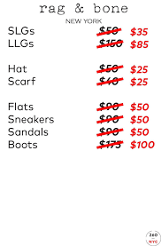 260 Sample Sale We Have New Markdowns At The Rag Bone Facebook