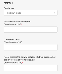 Performed at four recitals every six months; How To Stand Out On The Common App Activities Section Example Included Shemmassian Academic Consulting