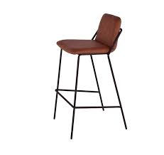 Sling 30 Bar Stool Bar Stools Upholstered Stool White Leather Dining Chairs