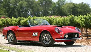 **figure based on a stock 1961 ferrari 250 gt valued at $1,200,000 with oh rates with $100/300k liability/um/uim limits. A Closer Look At The 1961 Ferrari 250 Gt California Swb Spider