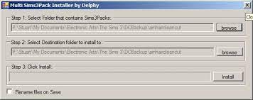 (but not complete— knowledge of basic mac operations like installing things is required, as well as knowledge of managing.package files.) Mod The Sims Delphy S Sims 3 Pack Multi Extracter Updated 5th Sept 2009