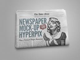 Download Newspaper Front Page Mockup Mockup Love