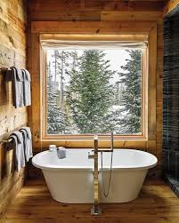 A small bathroom in the basement is needed in big families. 40 Wood Bathroom Decor Ideas For A Spa Feel Shelterness