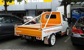 Modifikasi pick up suzuki carry futura full modif. Modifikasi Grand Max Pick Up Berkepala Luxio