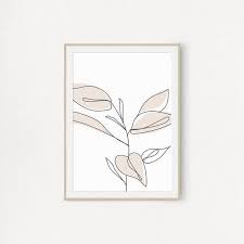 Wechseln sie in den reiter einfügen. Printable Wall Art Line Leaves Print Fine Branch Line Drawing Minimalist Design Contour Poster Botanical Sketch Artwork In 2020 Artwork Bullet Journal Layout Printable Wall Art