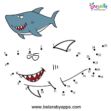 العاب ذكاء توصيل الارقام للاطفال تعليم الرسم بالارقام بالعربي نتعلم Drawing For Kids Animal Drawings Drawings