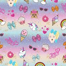 Jojo Siwa Fabric Cotton Fabric Knit Fabric Rainbow Fabric Food Fabric Bow Fabric Unicorn Fabric Fabric By Th Jojo Siwa Jojo Siwa Birthday Jojo Siwa Bows