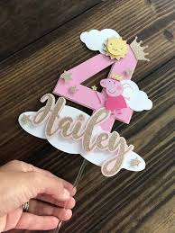 Peppa Pig Cake Topper Peppa Pig Birthday Cake Topper Peppa Pig Decor Peppa Pig Birthday Cake Pig Birthday Cakes Peppa Pig Cake Topper