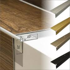 Tupelo oak vinyl flooring stair tread nosing 1.5 inch (2, 42 inch length) $120.00. 11 Stairs Ideas Stairs Stair Nosing Vinyl Stair Nosing