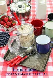 Homemade Instant Maple Oatmeal With Chia Seed Simple Bites Recipes Maple Oatmeal Chia Seed Recipes