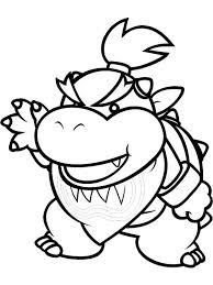 Bowser jr he s so cute bowser jr pinterest from bowser coloring pages , source:pinterest.com. Bowser Jr Free Print And Color Online