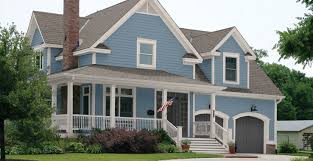 In addition to considering what the majority of buyers like, think about your home's location. Suburban Traditional Sherwin Williams I Have Found The Colors For My House Sw7603 Poolhouse Blu House Exterior Blue Light Blue Houses Christmas House Lights