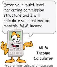 Mlm Income Calculator With Built In Matrix Auto Fill Feature