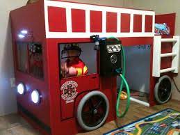 Kids love bunk beds, but you don't have to spend a lot of money to make them happy. Diy Dump Truck Bed The Owner Builder Network Firetruck Bed Truck Room Kid Beds