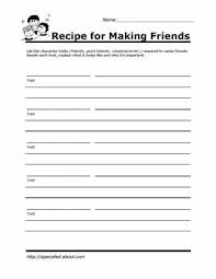 Printable Worksheets For Kids To Help Build Their Social Skills Self Esteem Worksheets Social Skills Activities Social Skills Lessons