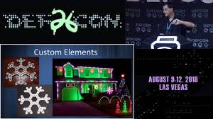 Def Con 26 Rob Joyce Building Absurd Christmas Light Shows Christmas Light Show Christmas Lights Light Show