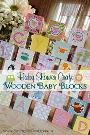 Wooden Building Blocks Baby Shower Craft A Perfect Keepsake For Baby Saving By Desi Baby Blocks Baby Shower Building Blocks Baby Shower Baby Shower Crafts