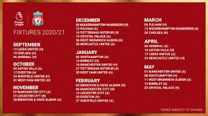 If you're using other calendars you should look for similar options to add this calendar. Liverpool Fc On Twitter Our 2020 21 Premierleague Fixture List Up The Reds Lfc Plfixtures