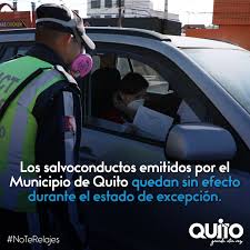 Un estado de excepción o decreto de estado de excepción, es un mecanismo estipulado legalmente en la constitución de un país y el cual es adoptado al momento. Se Dejan Sin Efecto Los Secretaria De Salud Quito Facebook