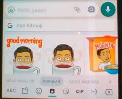 Tutorial Cara Instal Dan Menggunakan Bitmoji Keyboard Di Android Keyboard Pengikut Android