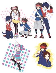 Black And White Gym Leaders Pokemon Black And White 2 Anime Character Design Pokemon Characters Pokemon