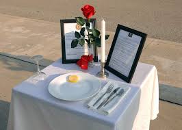 The pow/mia table is separate from the others and can be set for one to four place settings to represent each service participating in the event. Display At North Hills Senior High Focuses On Pows And Mias Triblive Com