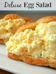 Deluxe Egg Salad These Are The Best Salad Recipes Classic Egg Salad Recipe Best Salad Recipes Classic Egg Salad