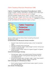 Untuk pertama kalinya, pernyataan pers tahunan menteri luar negeri dilakukan secara virtual. Doc Faktor Terjadinya Perjanjian Persekutuan Luvithaa Veerasamy Academia Edu