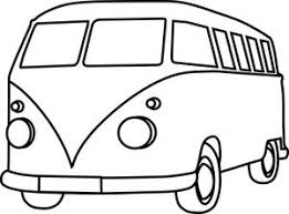 Vw Van Coloring Pages Malvorlagen Volkswagen Bus Camper