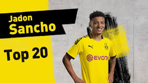 Jadon sancho vynechá odvetu osmifinále ligy mistrů proti sancho se zapsal do historie bundesligy. Top 20 Goals Assists Jadon Sancho Youtube