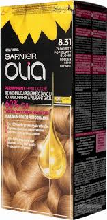 Extremely disappointed, did not cover any of my grey hairs except to give them a pinkish tinge and as for the colour it is very wushu wasn't despite my hair being light blonde before i started. Garnier Olia Permanent Hair Color 8 31 Golden Ashy Blonde Hair Dye Permanent Hair Color Golden Gray