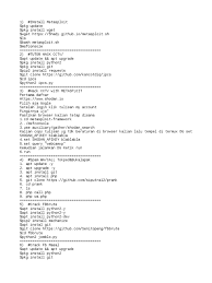 Nah dengan kata lain aplikasi ini dapat memberikan akses seperti terminal pada umumnya, dan sobat bisa menggunakan linux di dalam aplikasi ini. Script Termux Unix Software Free Software