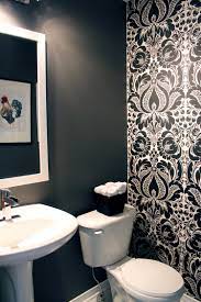 Maybe you would like to learn more about one of these? Fallingbrook Town Powder Room Wallpaper Accent Wall Bathroom Powder Room Design Powder Room Small