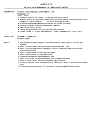 child care coordinator resume samples
