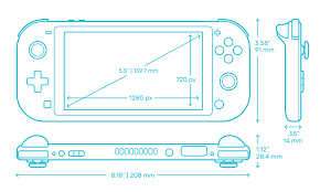 Just hit the big record button to get started. Nintendo Switch Lite Dimensions Drawings Dimensions Com