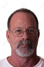 Bald head with stubble beard. An Older Man With Grey Beard And Mustache Wearing Glasses And Stock Photo Picture And Royalty Free Image Image 9060097