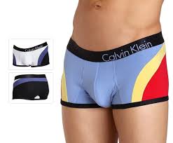 details about calvin klein mens boxer ck u8936 colorblock low rise trunk boardwalk blue